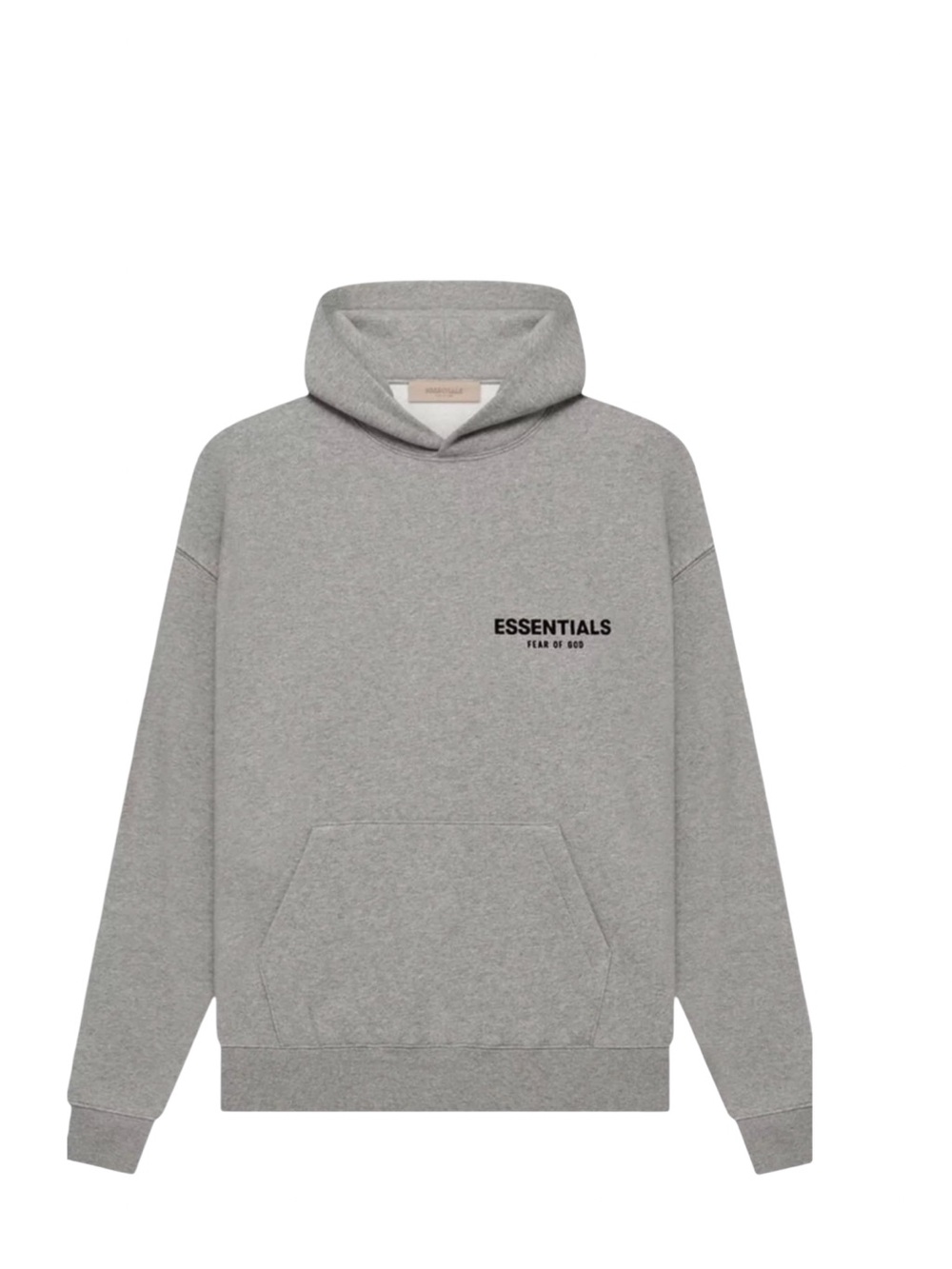 Fear of God Essentials Dark Oatmeal Hoodie Sweatshirt NWT Size S